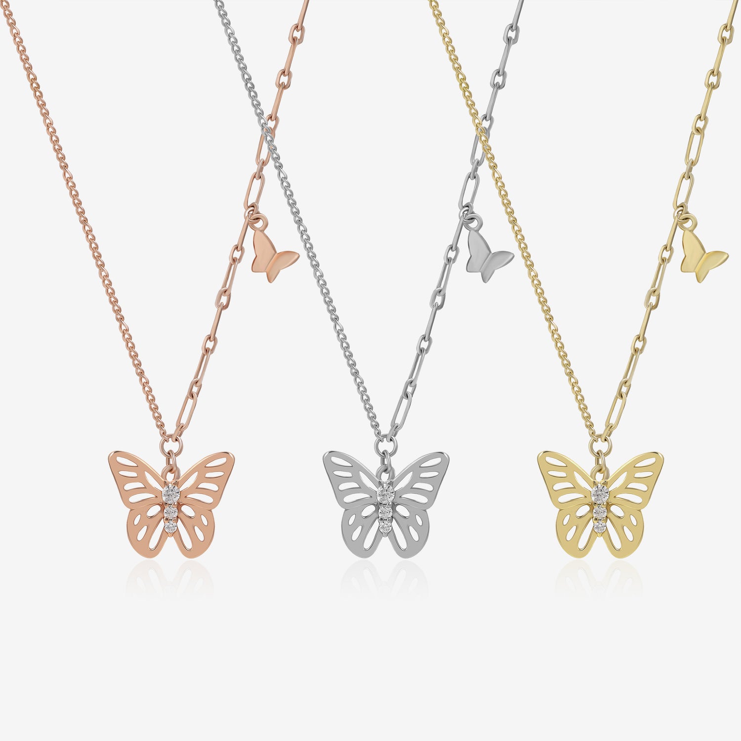 Dreamy Spring Butterfly Necklace