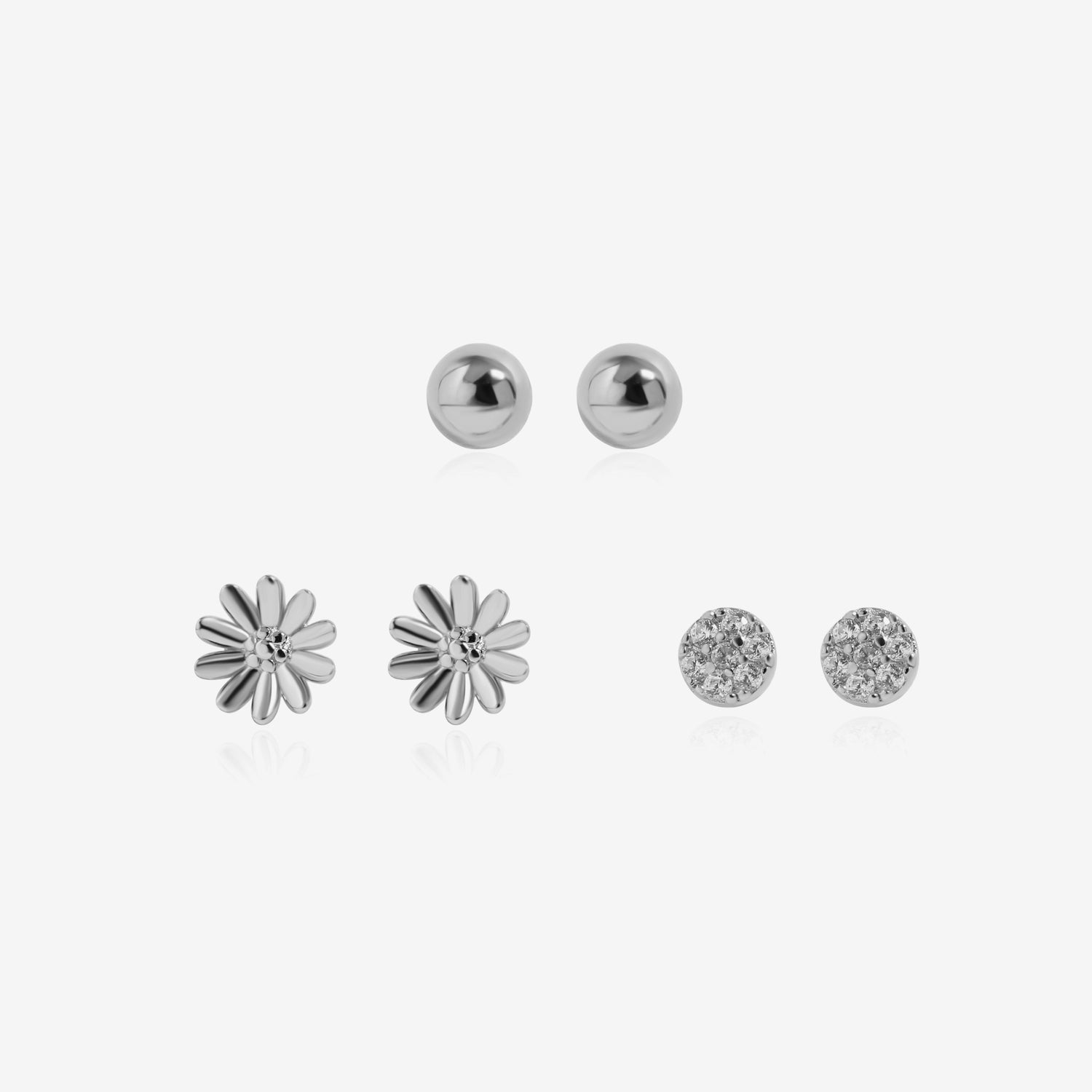 Daisy Flower Earring Set