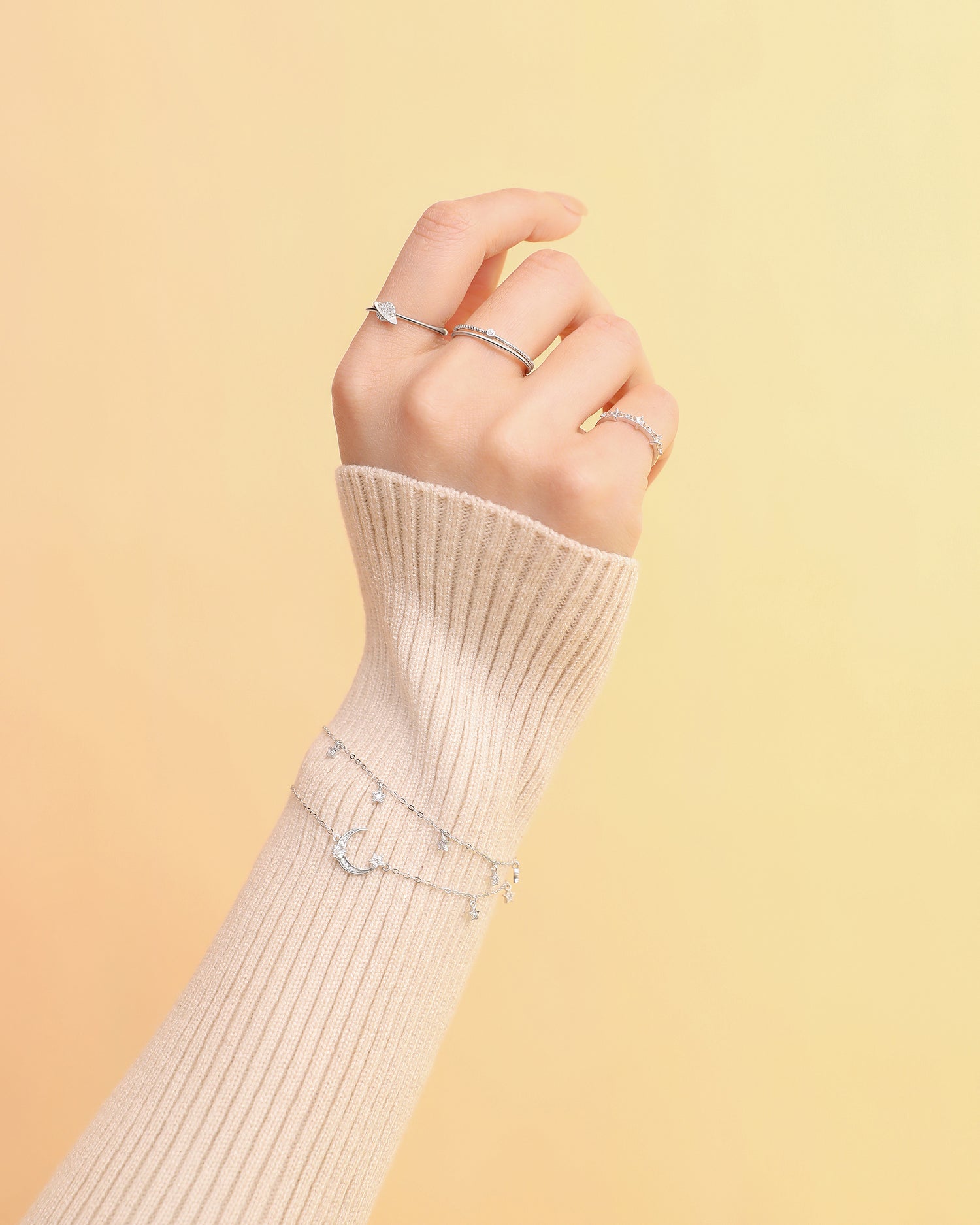 Tiny Stars Diamond Bracelet