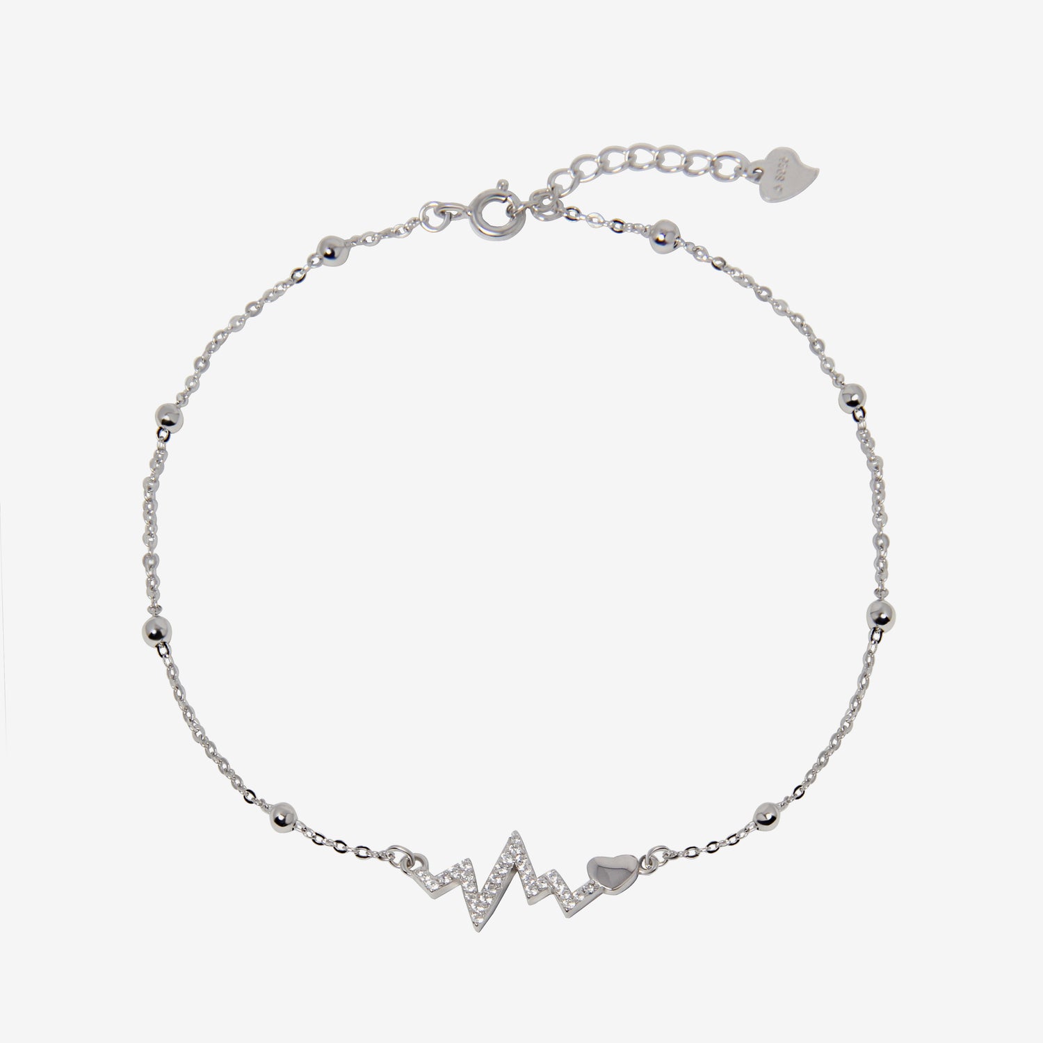 Heartbeat Anklet
