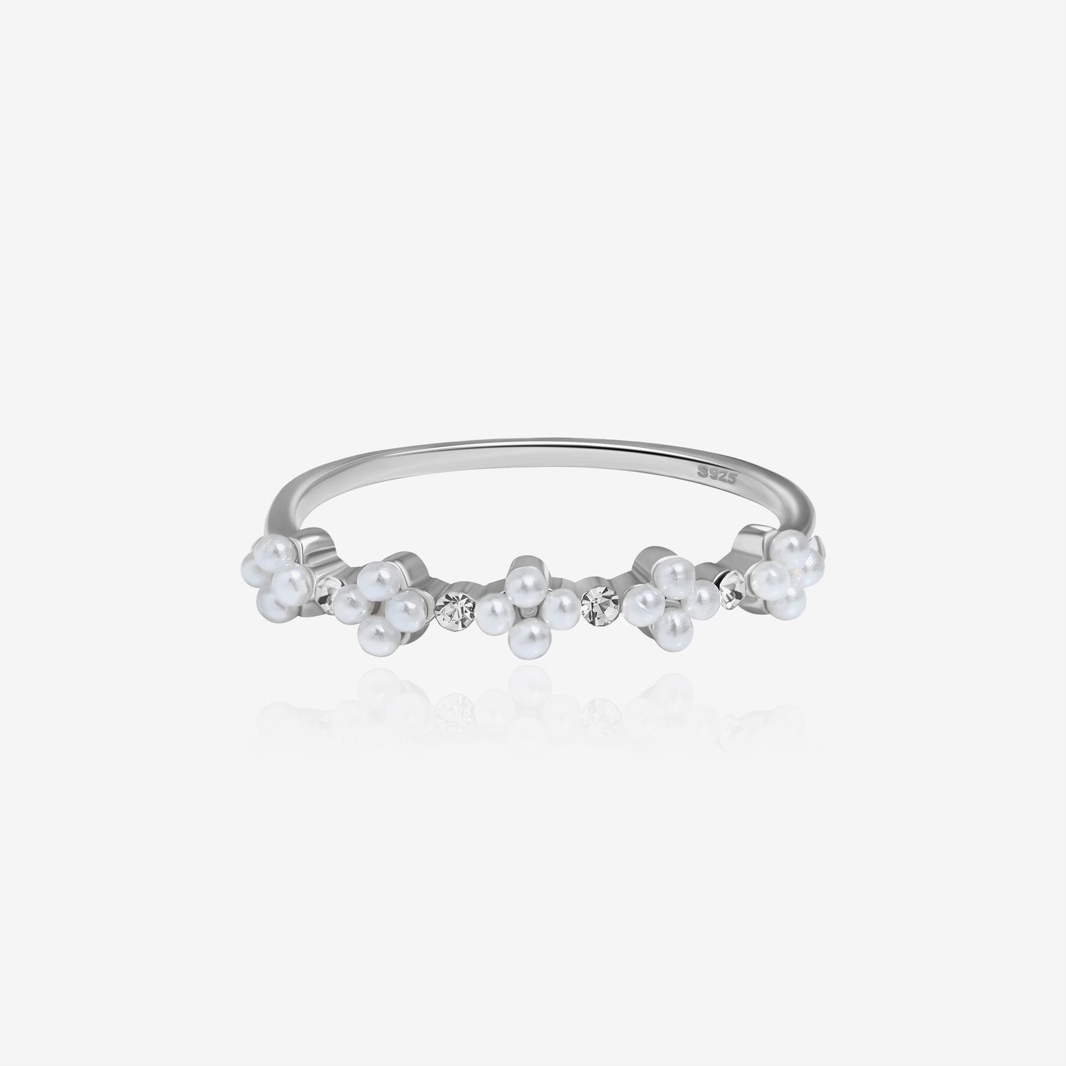 Little Flower Pearl Ring