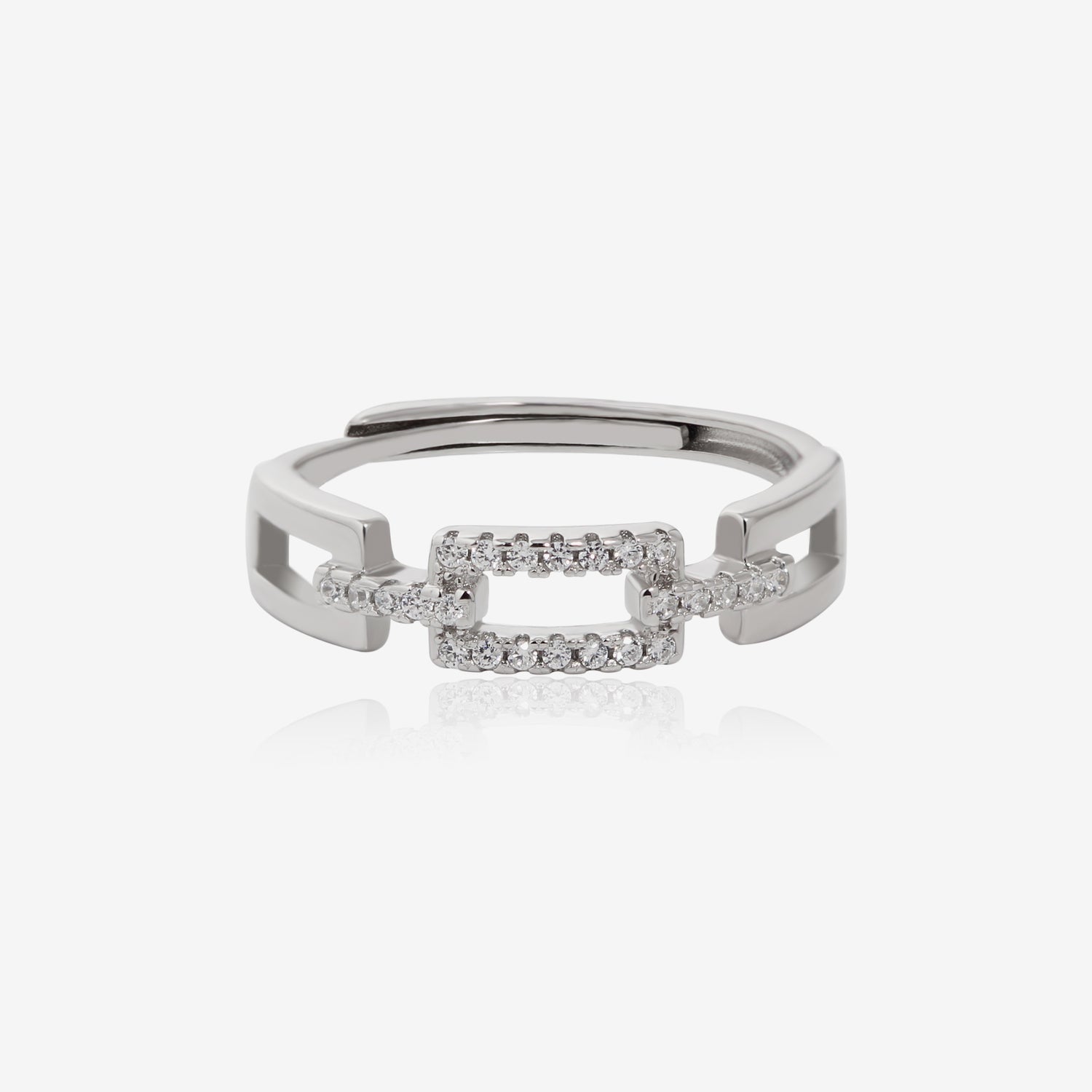 Minimalist Edgy Ring
