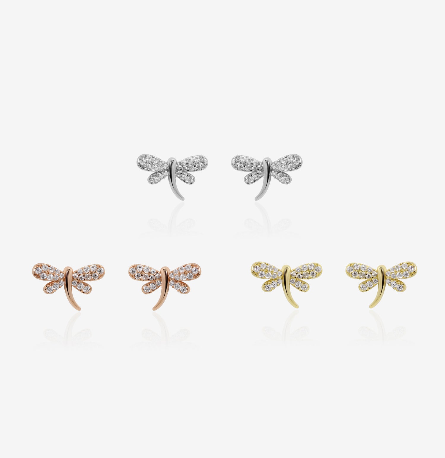 Bling Bling Dragonfly Earrings