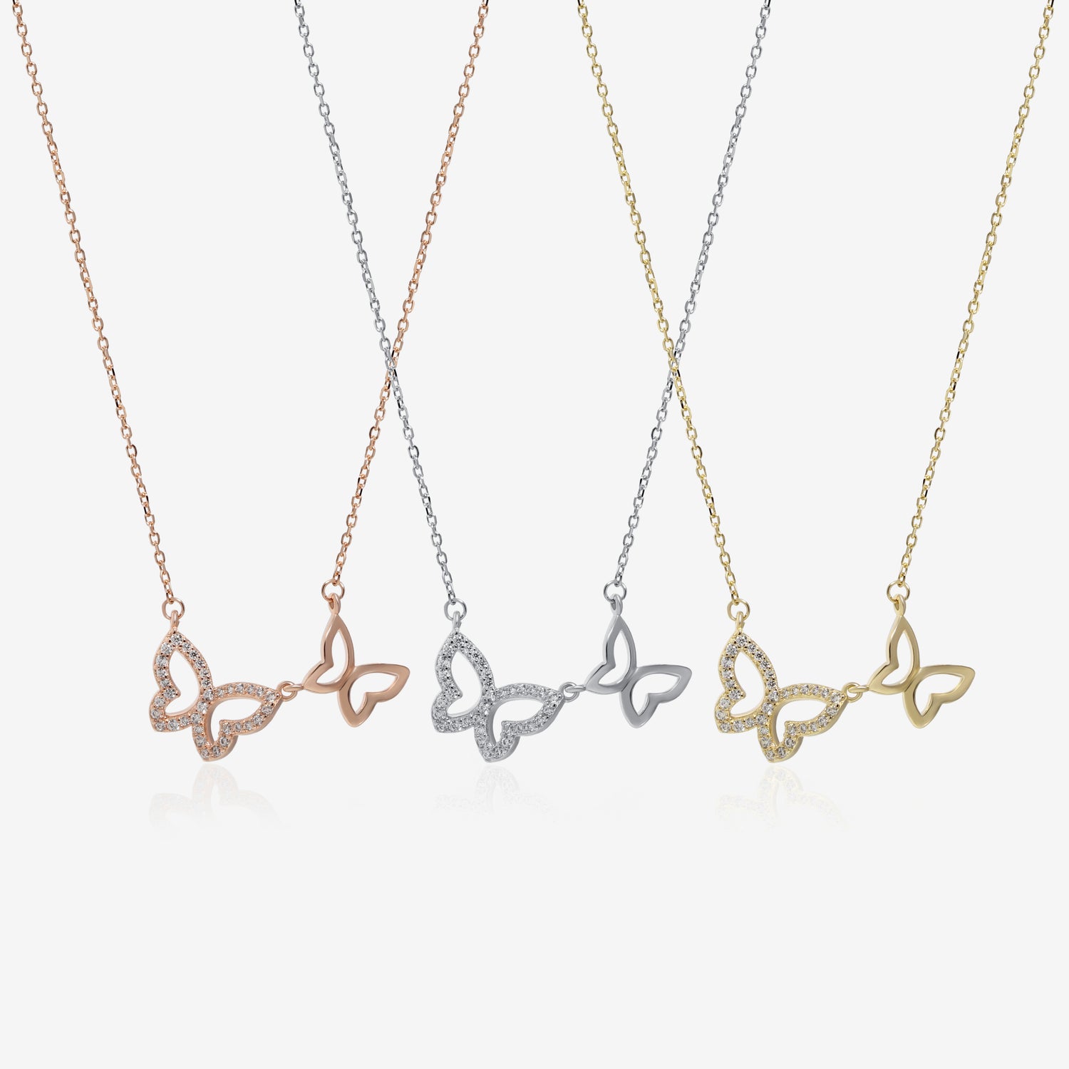 Dancing Butterflies Necklace