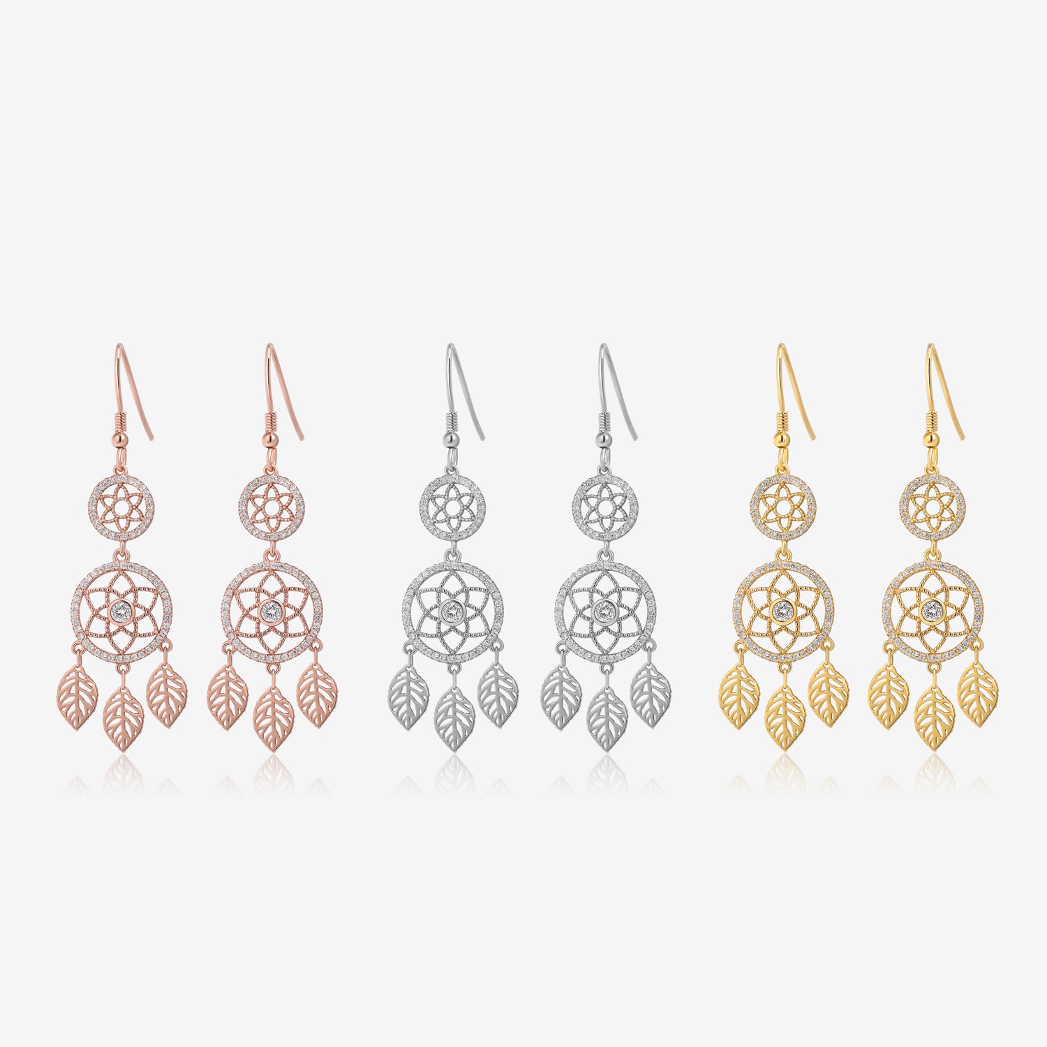 Bling Dreamcatcher Earrings