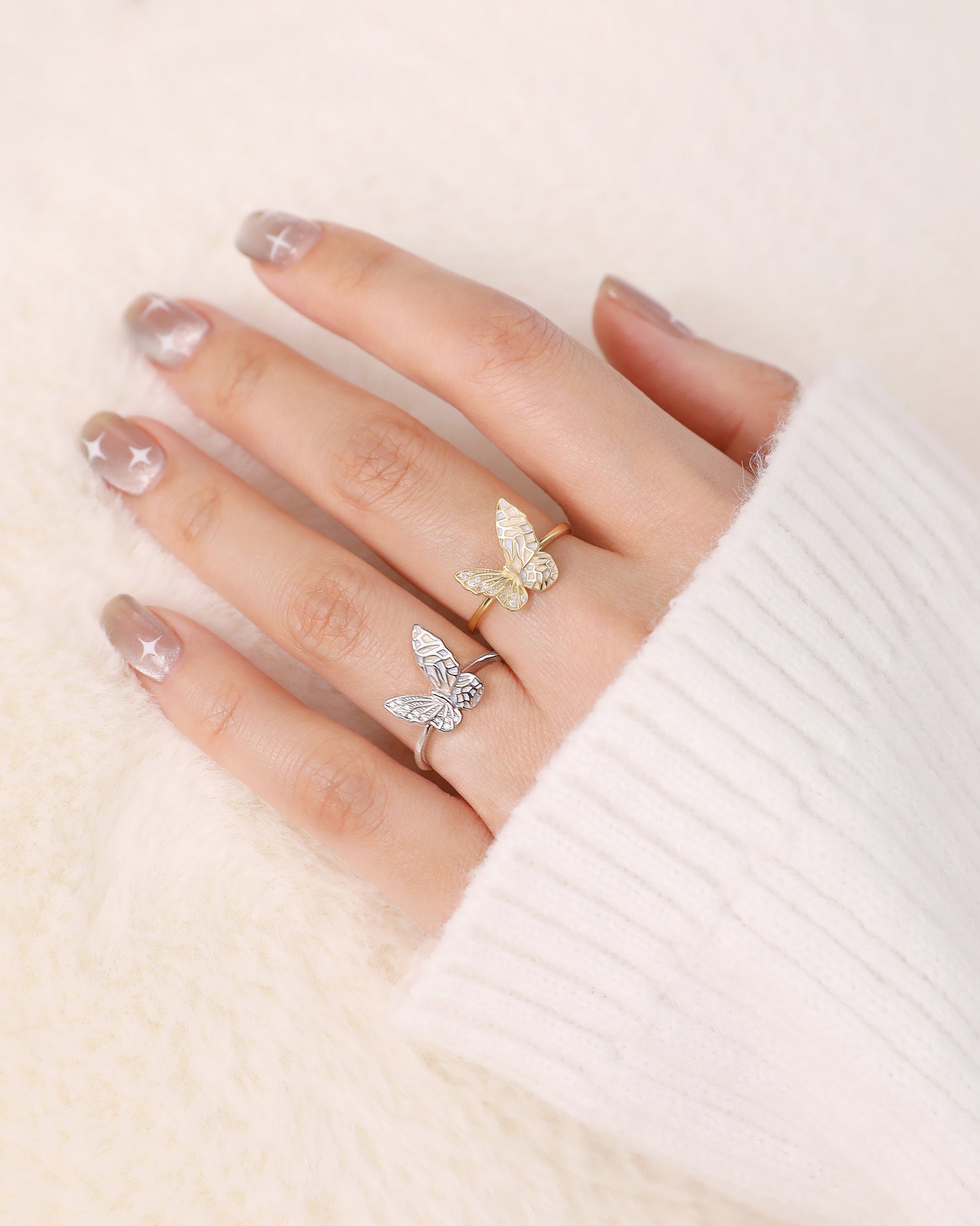 Elegant Butterfly Ring