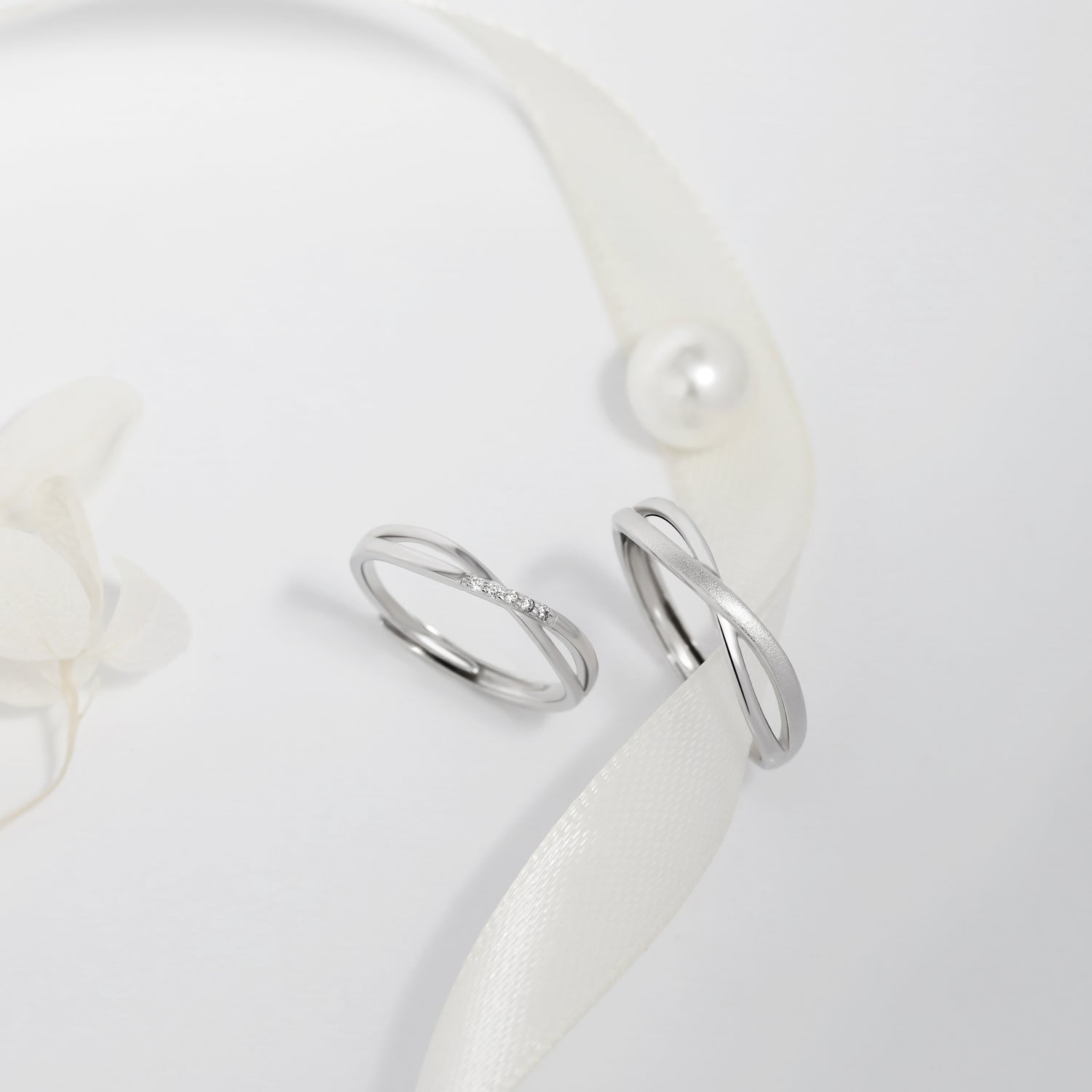 Infinite Love Couples' Rings