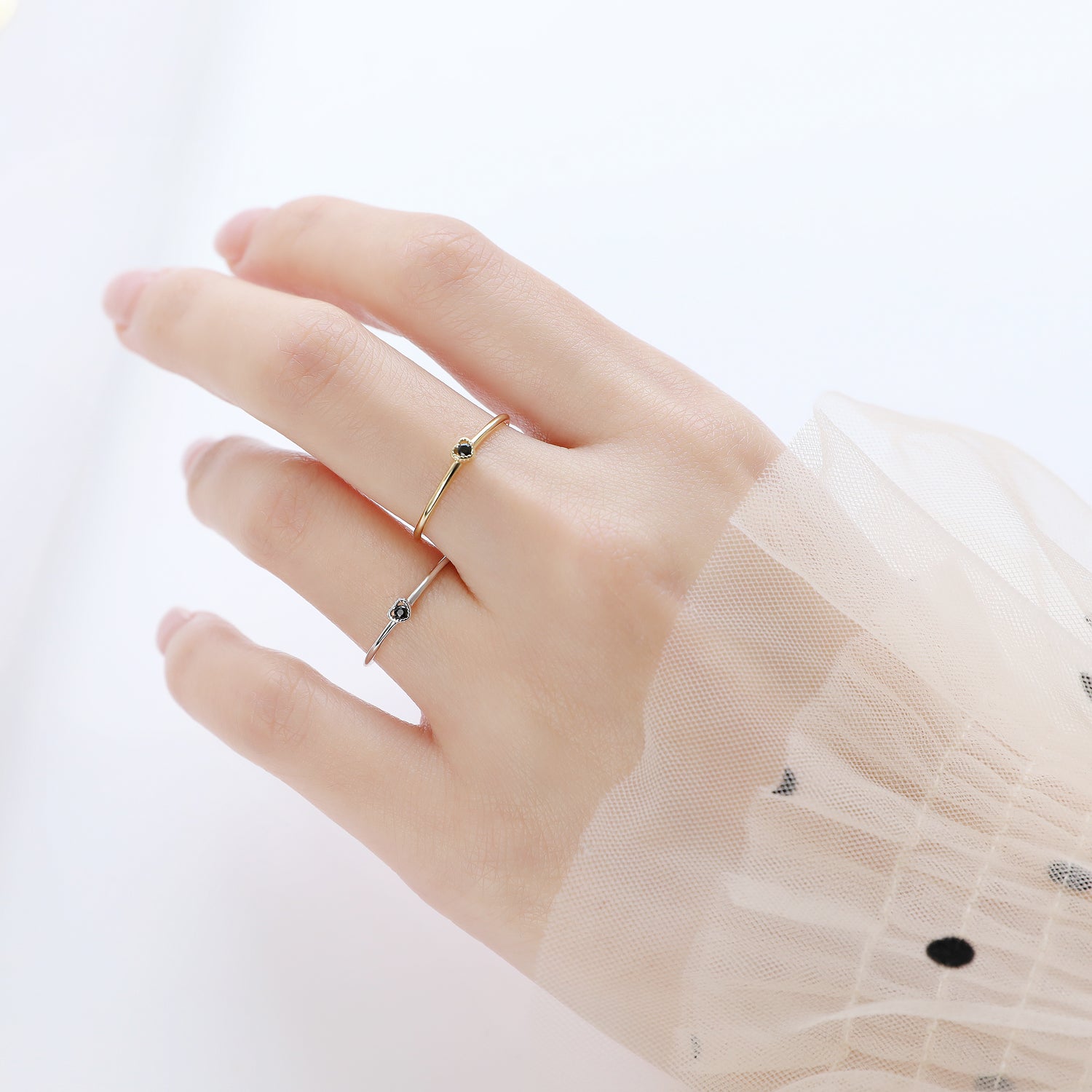 Diamond Heart Ring