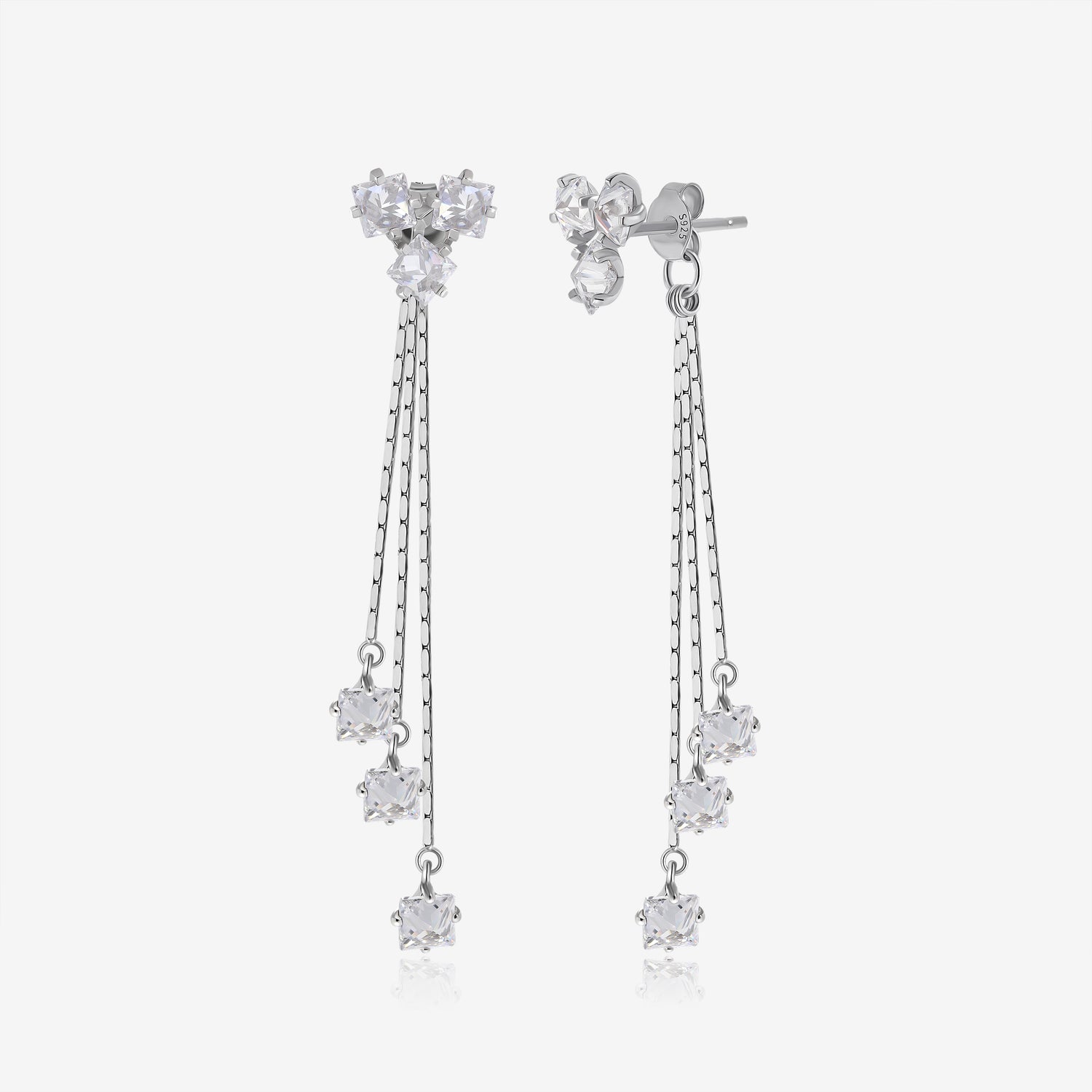 Multi-Use Diamond Earrings