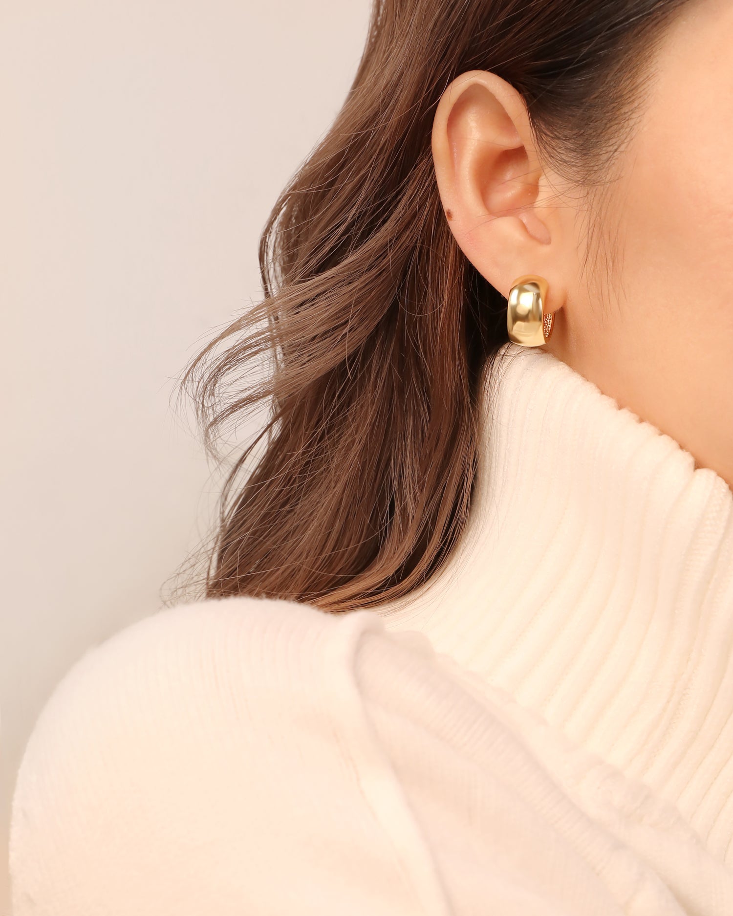 Simple Chubby Hoops
