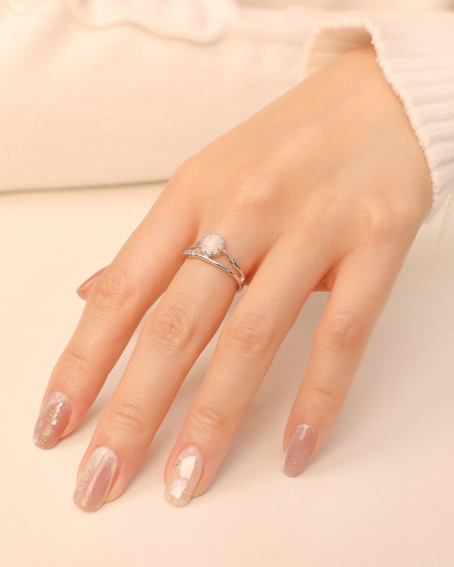 Simple Cat's Eye Ring