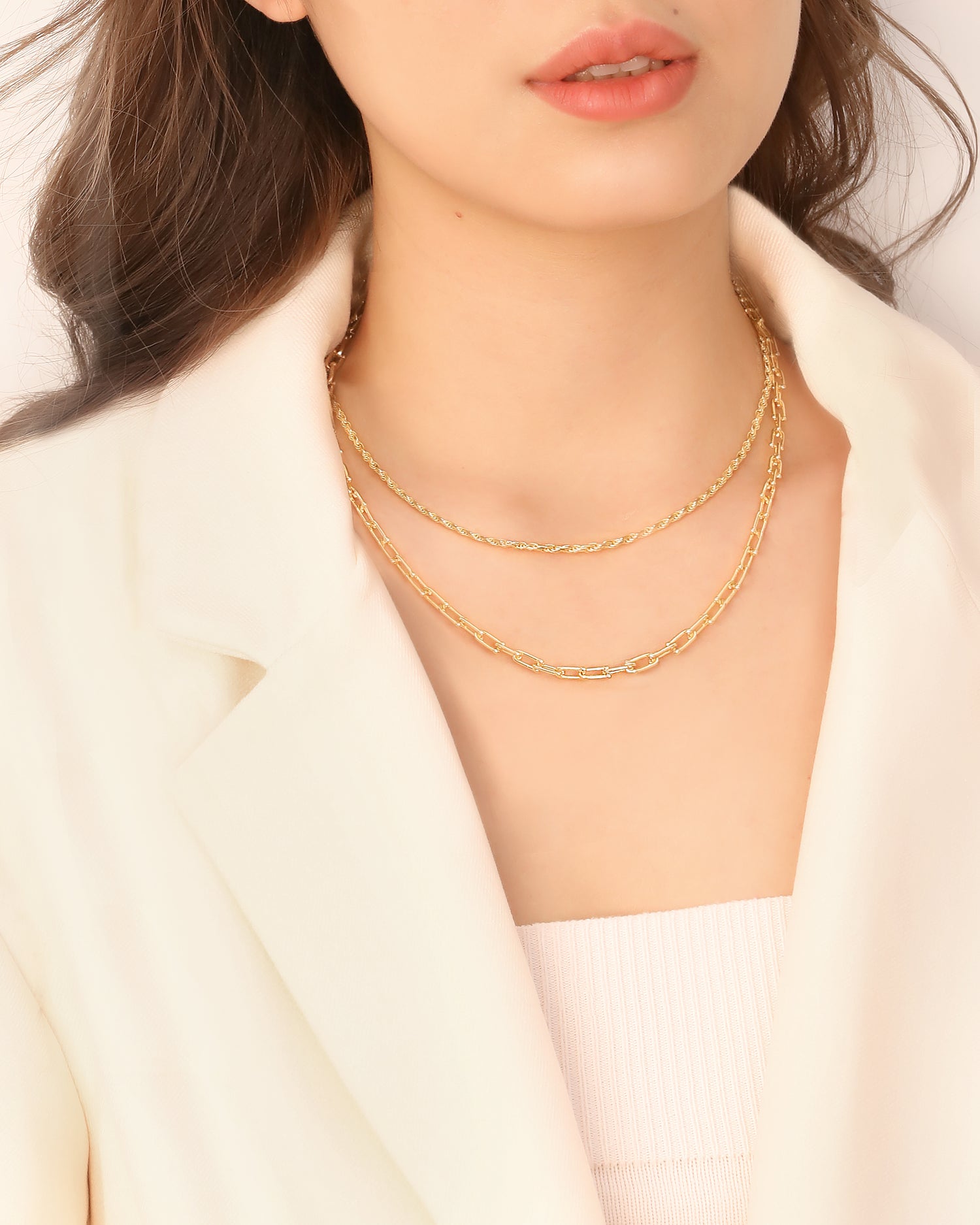 Thick Paperclip Chain Necklace