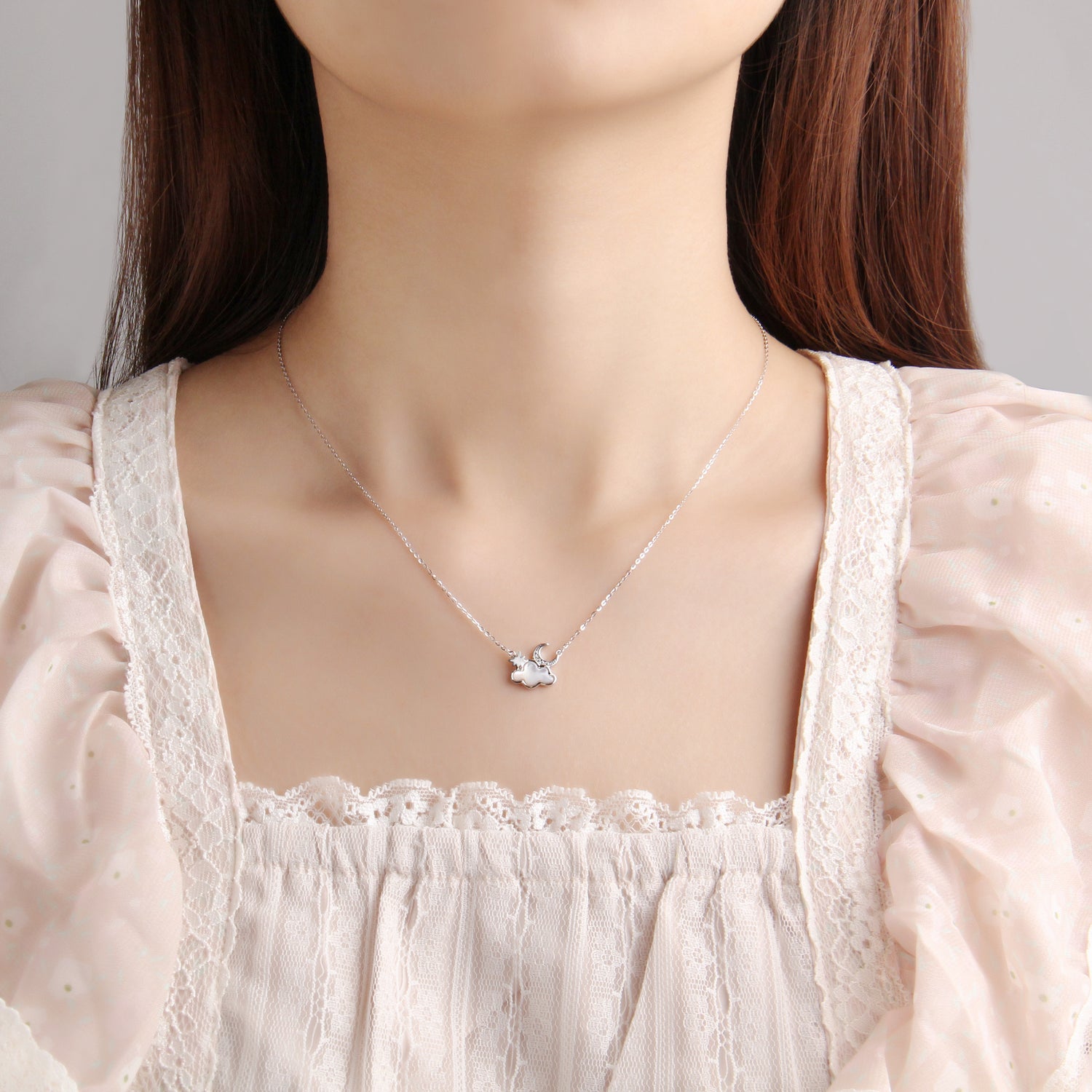 Moon Star Cloud Necklace