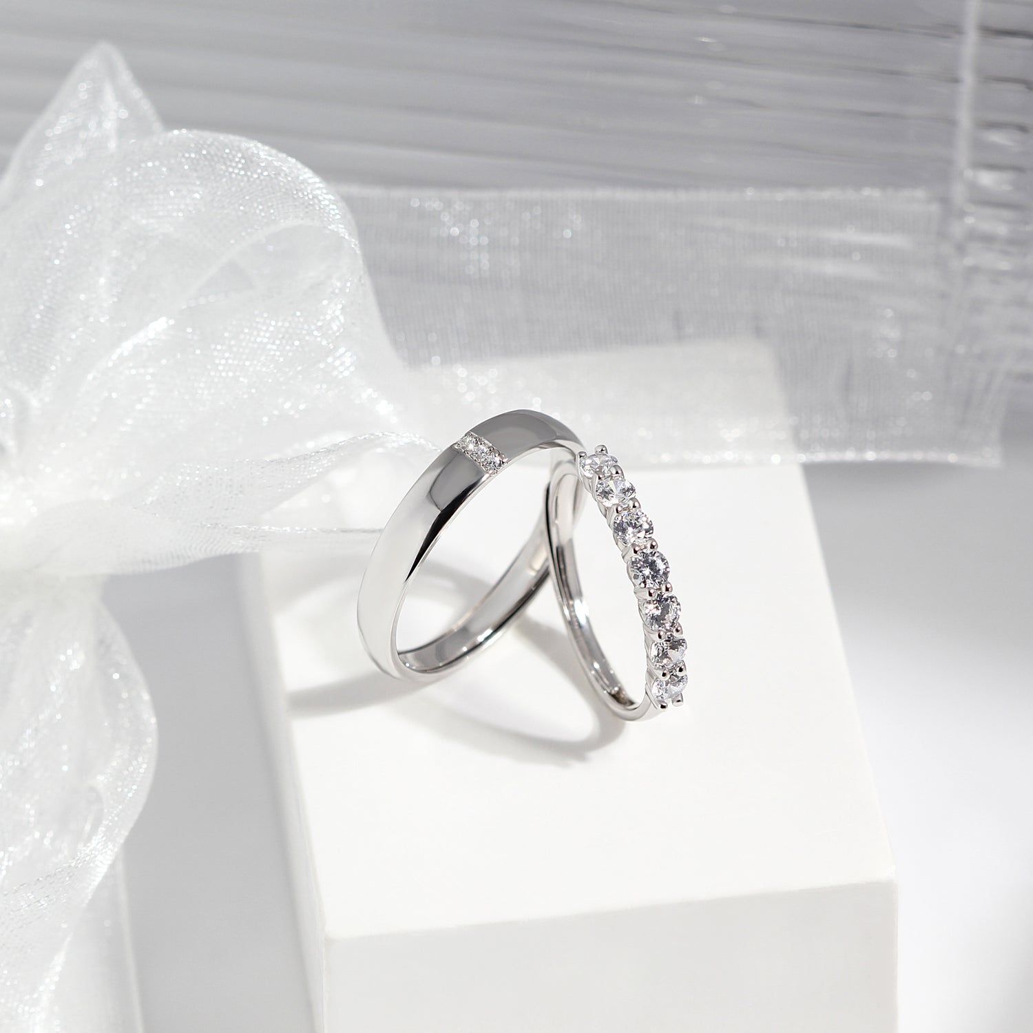 Forever Mine Couples' Rings