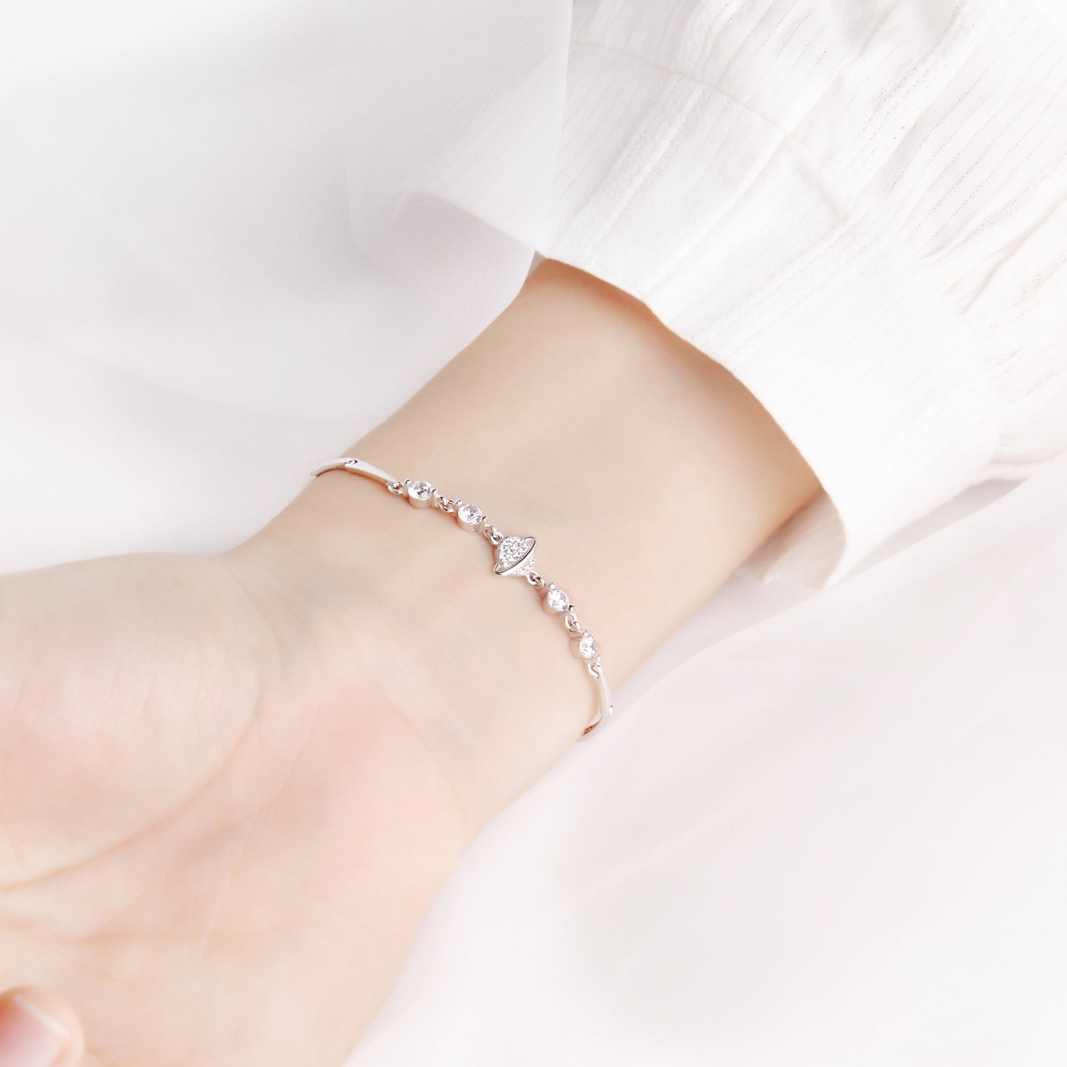 Planet Saturn Bracelet