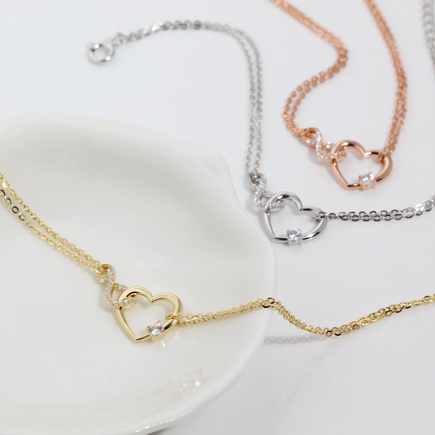Infinity Heart Bracelet