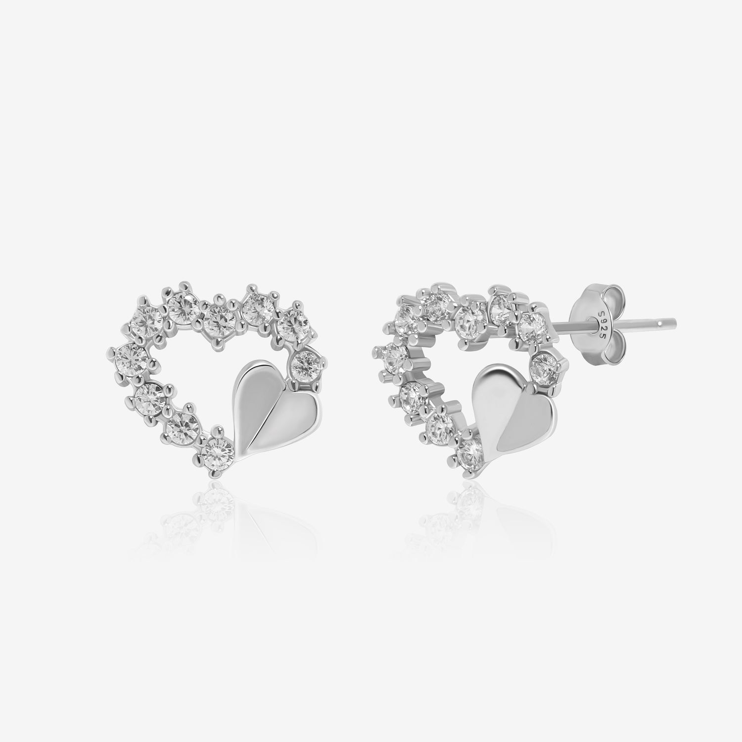 Amore Heart Earrings