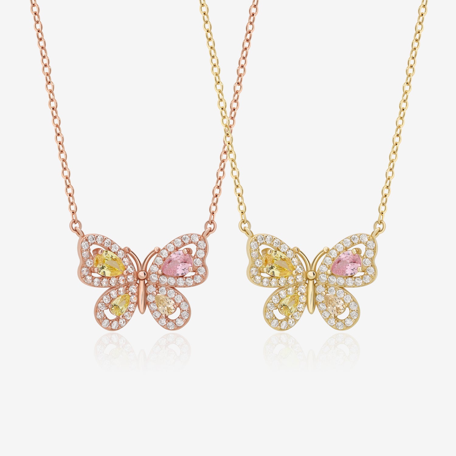 Colorful Butterfly Necklace