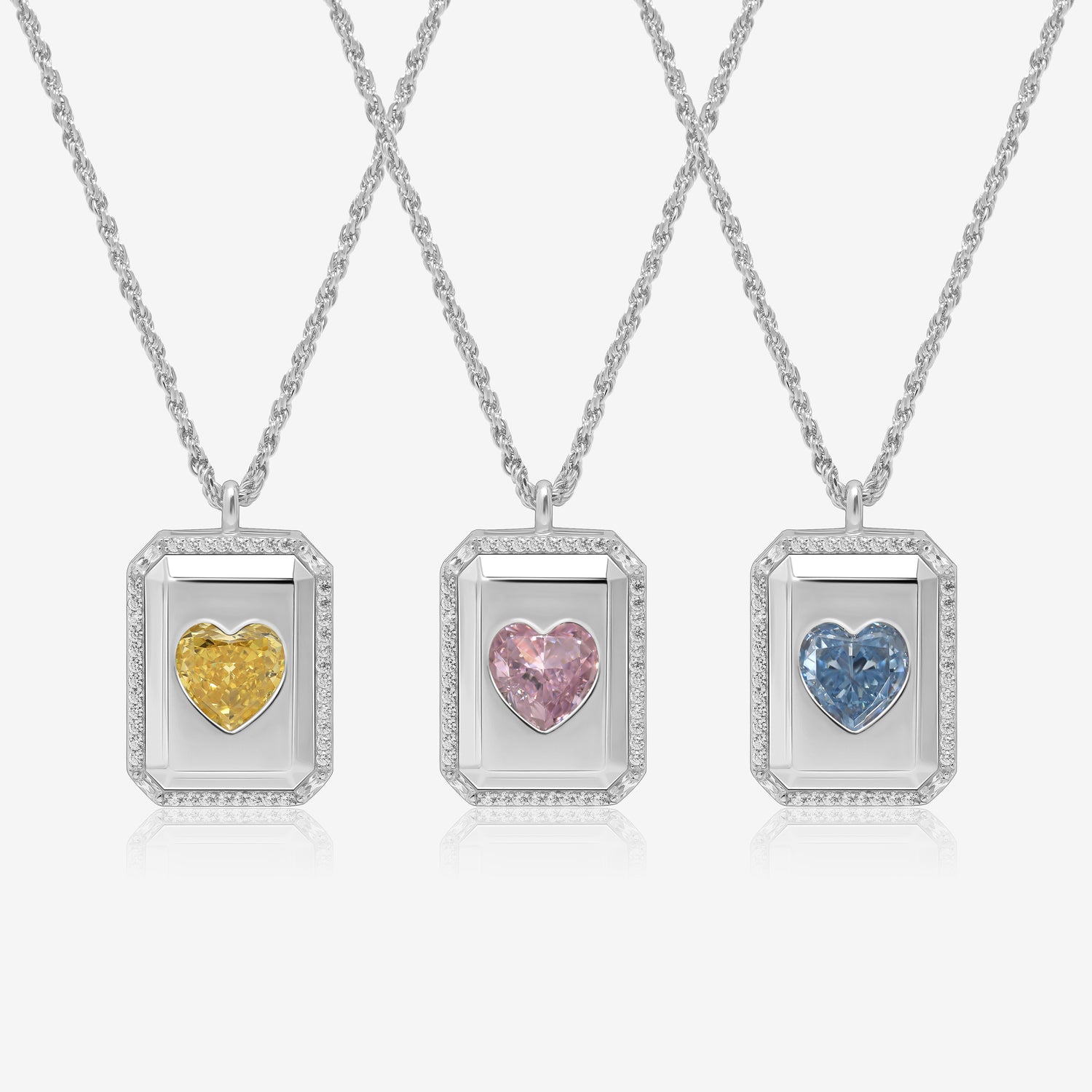 Colorful Heart Necklace