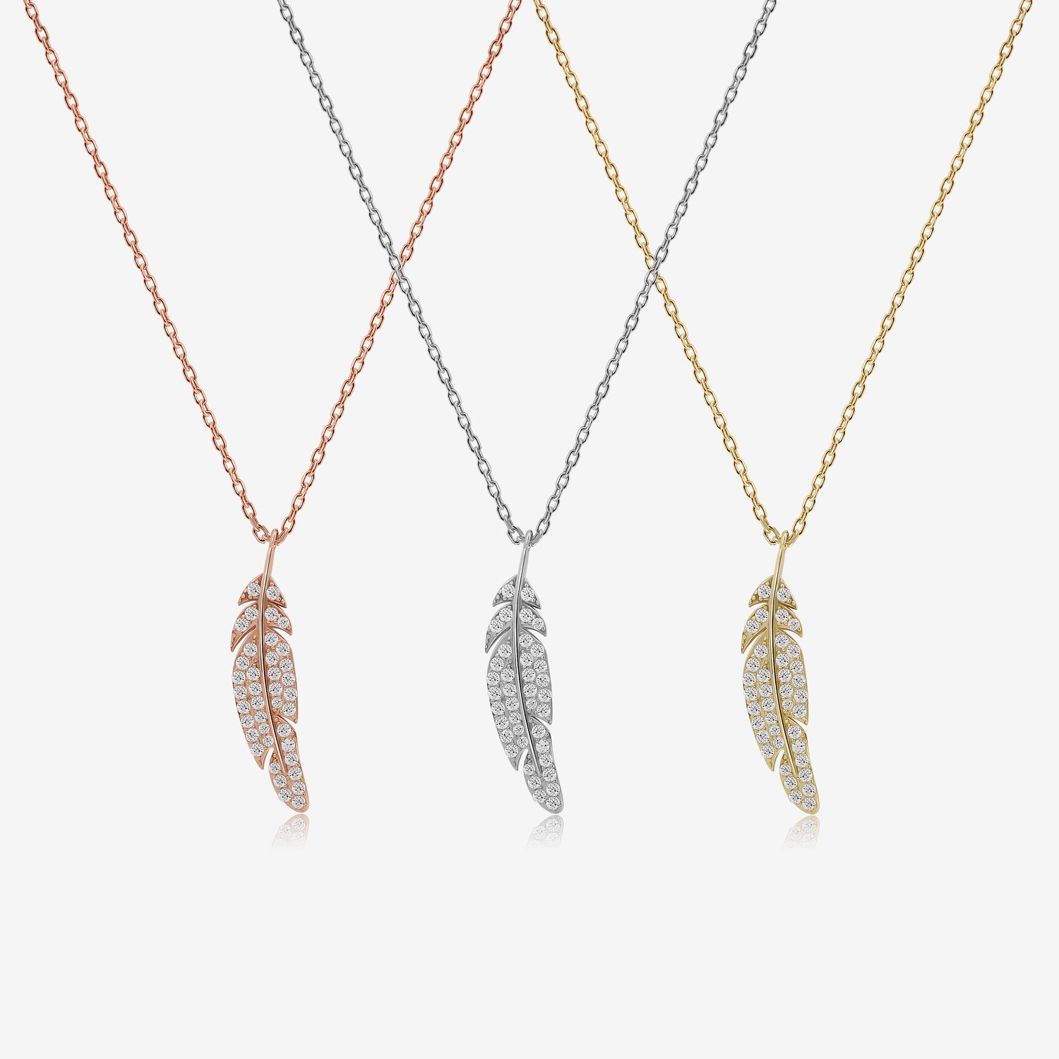 Dainty Feather Necklace
